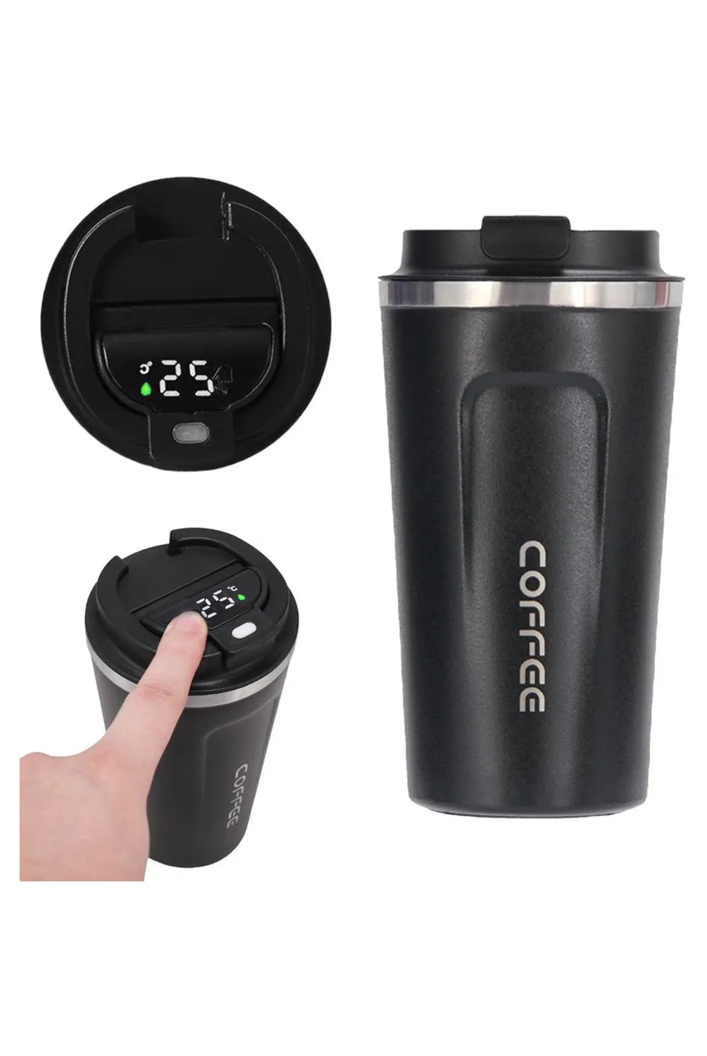 Vaso térmico coffee con sensor