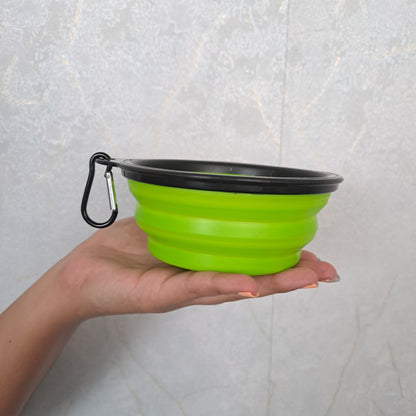 Recipiente plegable para mascotas