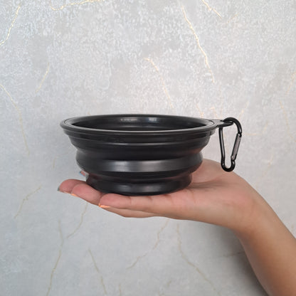 Recipiente plegable para mascotas